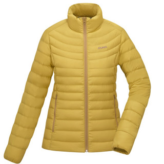 歐都納 atunas 女款KEEP WARM輕量羽絨外套(A1GA2235W金黃棕/輕羽絨/保暖/抗潑水)中層保暖外套