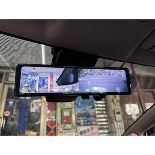 雙魚座汽車精品~sienta Carson 2K 後視鏡型前後行車紀錄器/電子後視鏡行車紀錄器+倒車影像+GPS測速器
