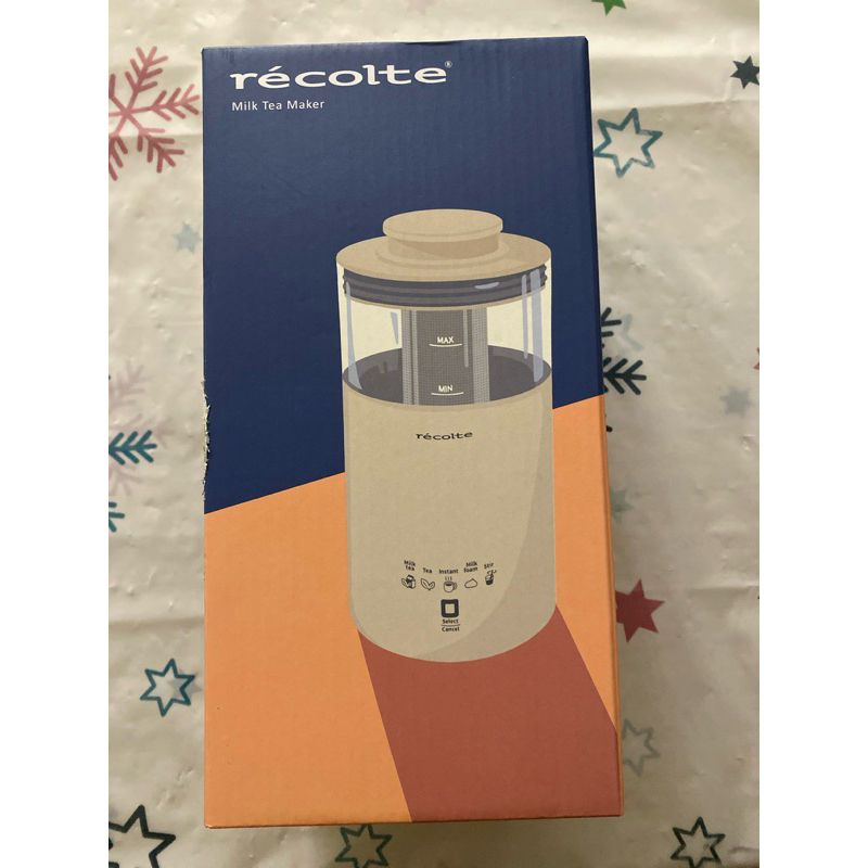 日本 recolte 奶茶機 全新拆檢未使用！
