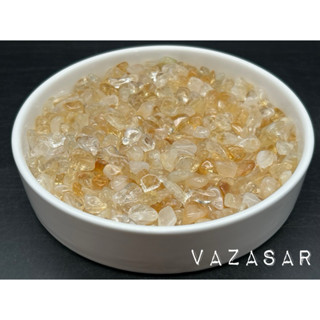 【VAZASAR】24H 嚴選 天然 巴西黃水晶 黃水晶 水晶 碎石 11月生日石
