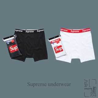 SUPREME HANES BOXER BRIEFS 內褲 四角褲 貼身衣物【Insane-21】