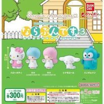 『現貨』正版 BANDAI 三麗鷗角色排隊公仔 P3 全套5款 扭蛋 轉蛋