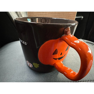 Starbucks星巴克金星限定南瓜🎃把手咖啡馬克杯414ML