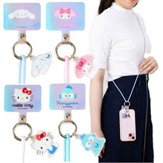 🔜現貨🔜日本 三麗鷗 造型手機扣環附掛繩 美樂蒂 酷洛米 大耳狗 人魚漢頓 Kitty