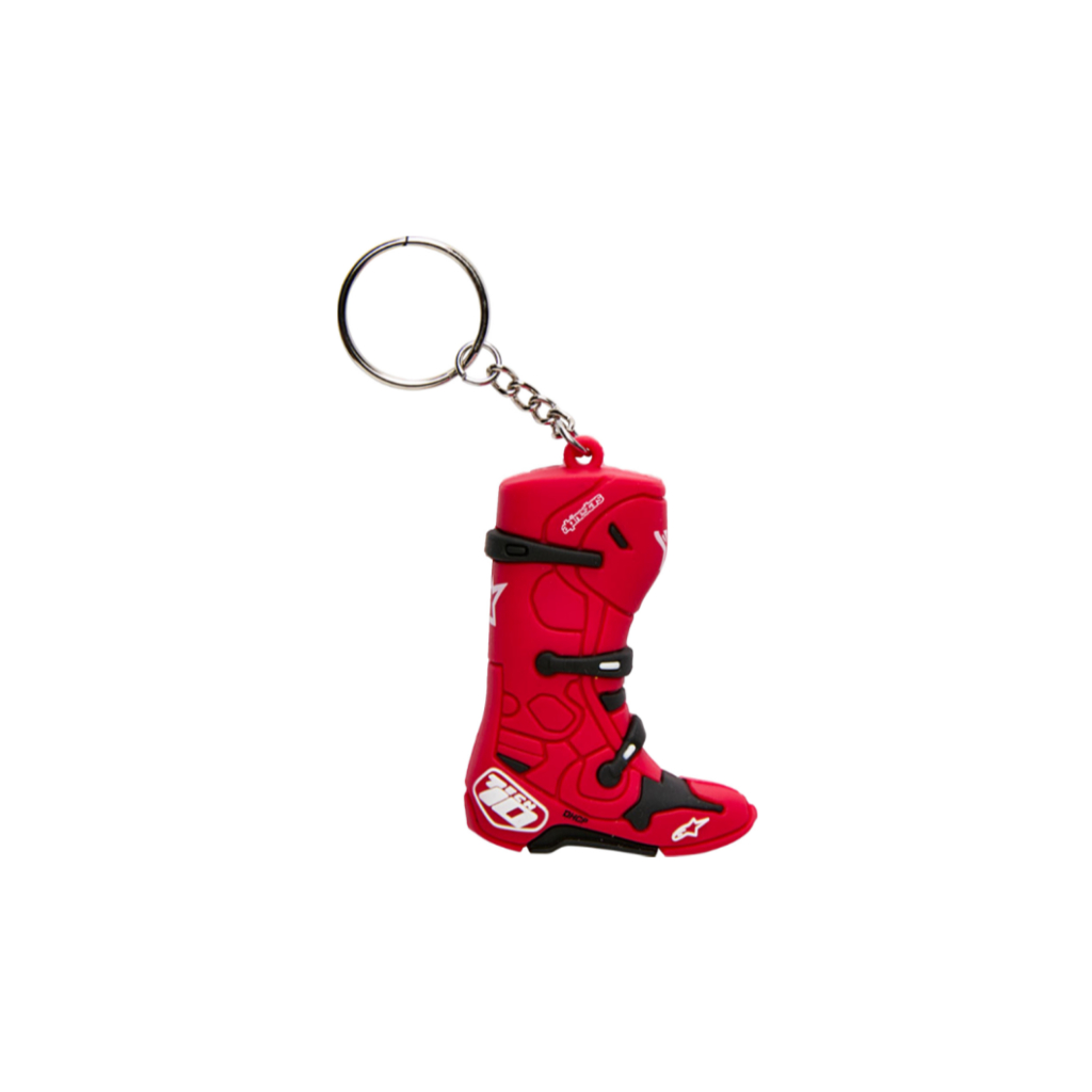 【美國ALPINESTARS】Key Fob - Tech 10 Boot - Red 車靴模型鑰匙圈