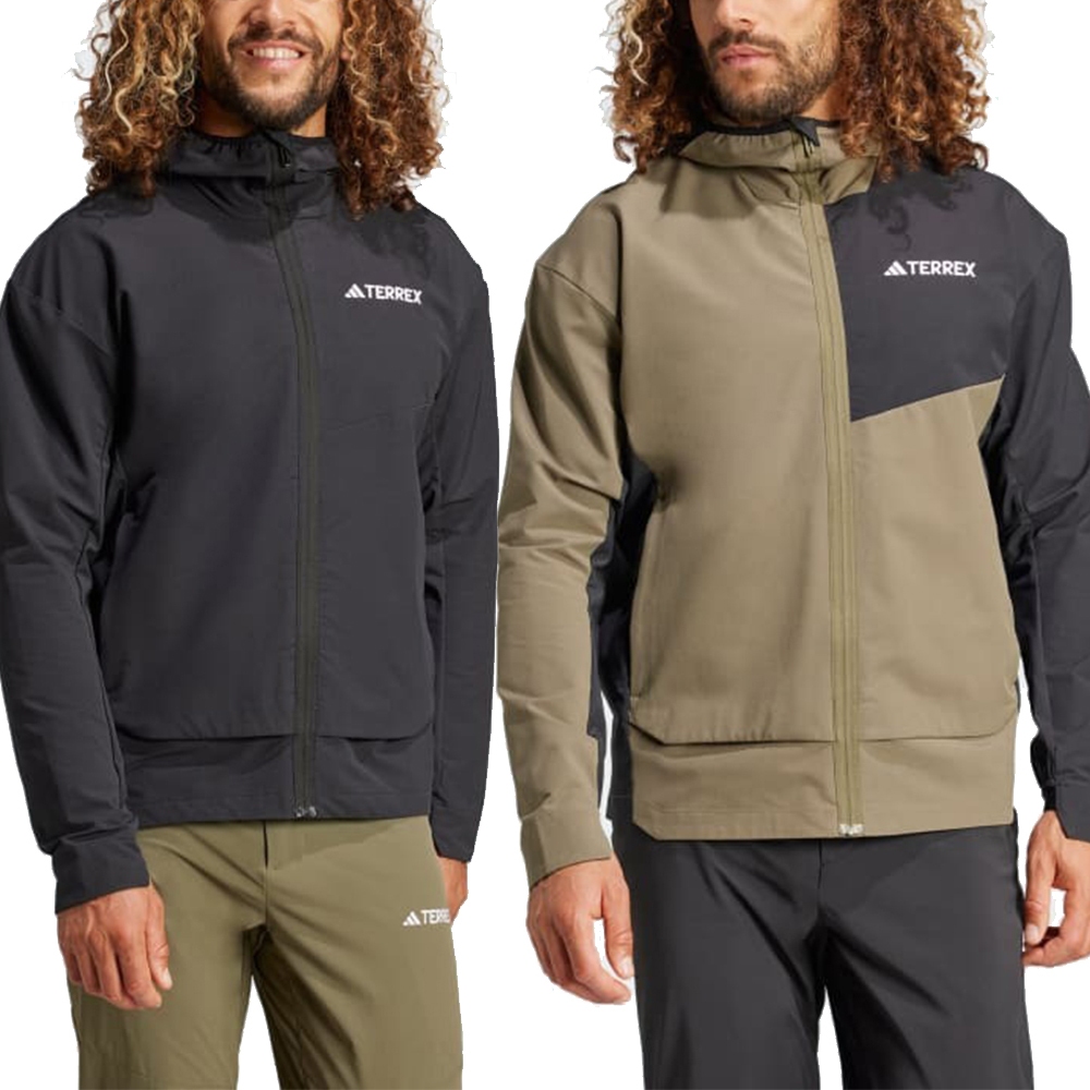 ADIDAS 男 TERREX MULTI SOFTSHELL JA 連帽運動外套 - IX1488 IX1490