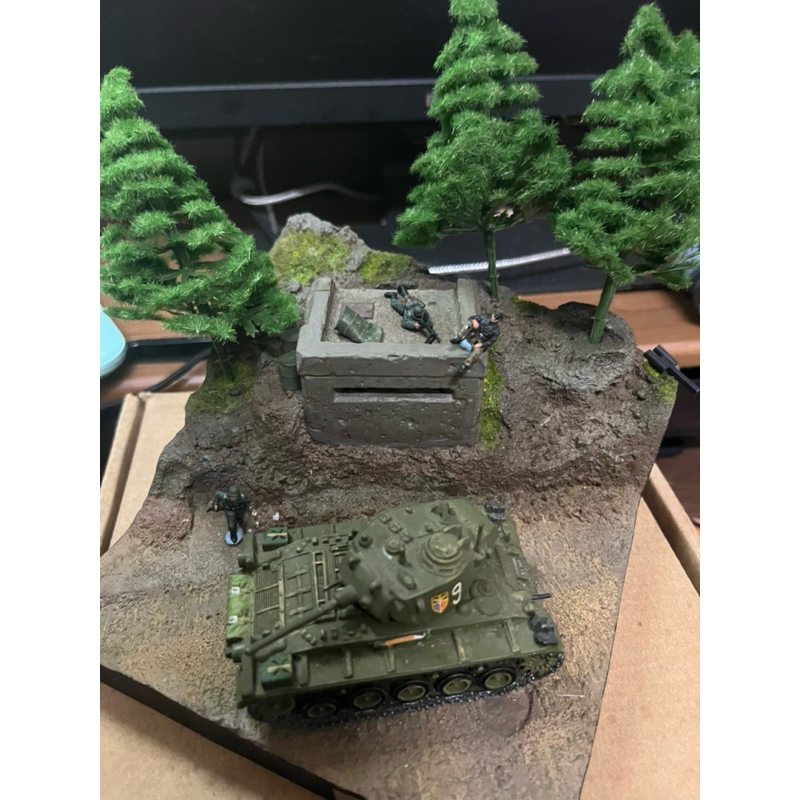 PMA 1/72軍事地台，二戰戰爭模型場景