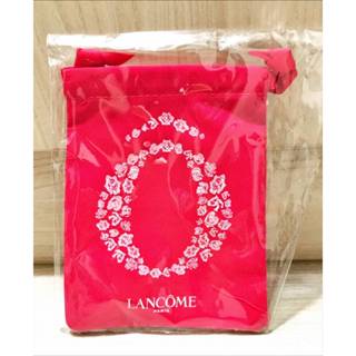 [全新專櫃公司貨]蘭蔻LANCOME 粉樣輕巧束口收納袋 化妝包 束口包