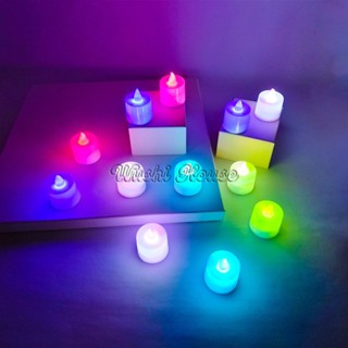【吾室禮品】LED蠟燭燈(附電池) 環保蠟燭燈 七彩蠟燭燈 電子蠟燭燈 氛圍蠟燭燈 蠟燭造型燈