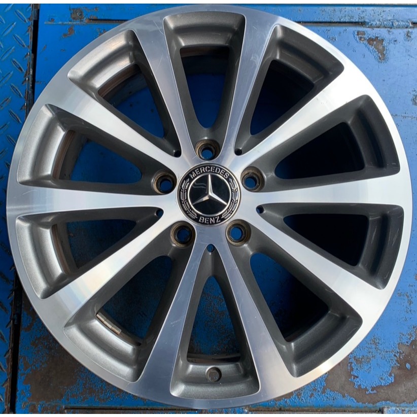 高雄人人輪胎 中古鋁圈 W213 BENZ 賓士 17吋 原廠 鋁圈 5孔112 7.5J ET40 S213 W212