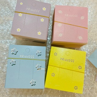 50入 開發票🛒台灣現貨❤️7x8 髮飾紙卡 飾品收納 髮夾 髮夾卡 彩色紙卡 髮飾紙卡 包裝卡 髮卡 髮夾卡