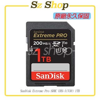 SanDisk Extreme Pro SDXC UHS-I(V30) 1TB 原廠公司貨 永久保固