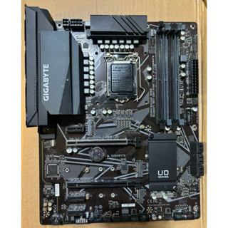 技嘉高階主機板 Z490 UD支援Intel® Core 10、11代1200腳位CPU 二手良品