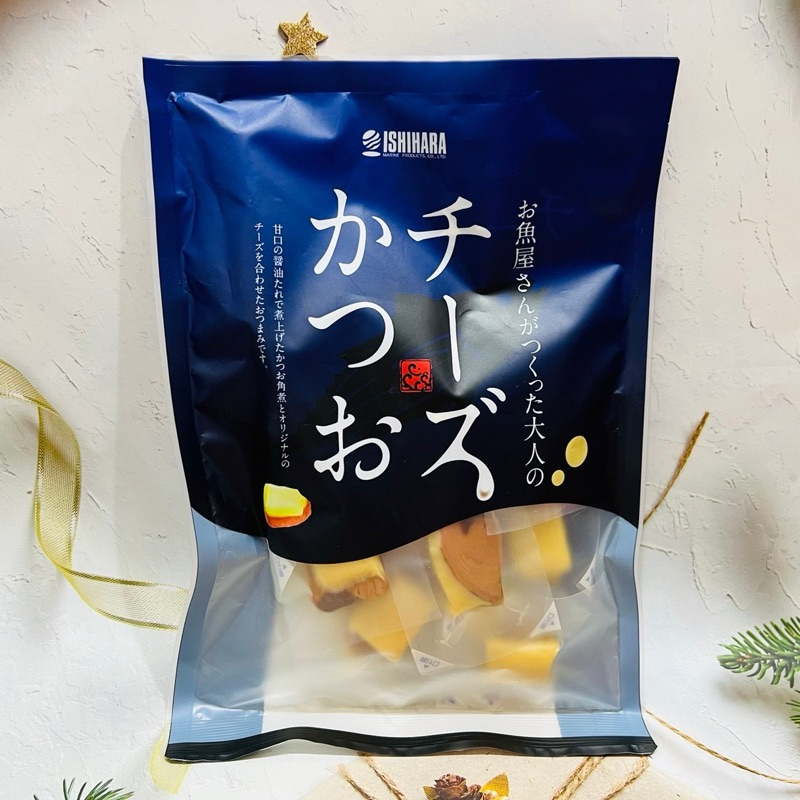 ［開麥啦。］日本 石原魚道 軟起司佐醬油燻鰹魚派 家庭包 海鮮零食 起士鰹魚