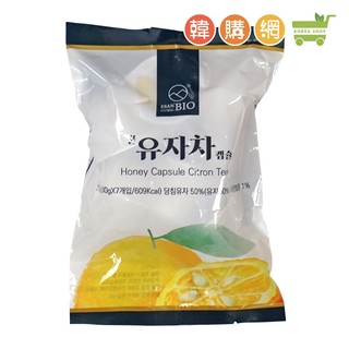 韓國ESAN GLOBAL BIO 膠囊蜂蜜柚子茶210g(30gX7入)【韓購網】Honey Capsule Citr