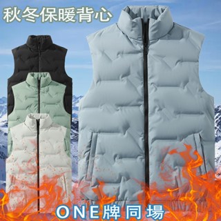 臺灣出貨 鋪棉背心 背心外套男 M-7XL大尺碼外套背心 立領保暖背心 防風背心 馬甲背心 男女同款 背心 秋冬加絨背心