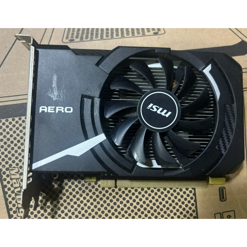 微星顯示卡GT1030 2GD5、二手良品、約8.5成新
