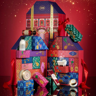 ✈️現貨在臺 SABON 2024 聖誕 倒數日曆 星熠幻境 聖誕 倒數月曆 24天 Advent Calender