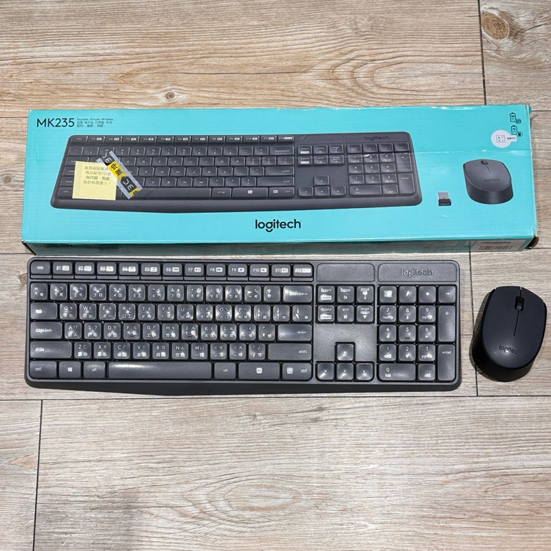 「二手」Logitech  羅技 MK235 無線鍵盤+滑鼠