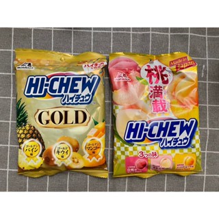 【現貨】日本進口 森永 嗨啾 糖果 水果軟糖 桃滿載 黃金水果 新上市