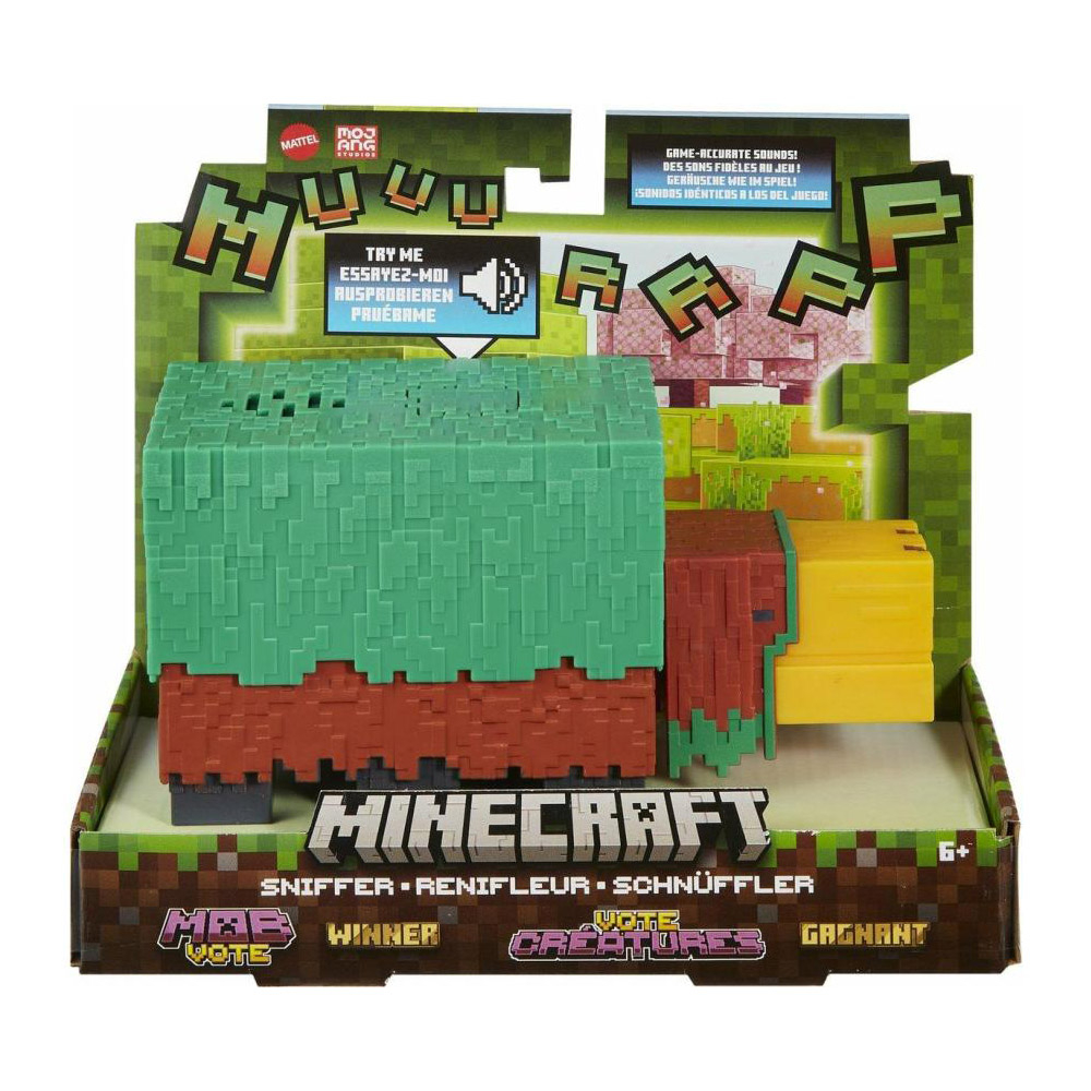 玩具研究中心 現貨 美泰兒 MATTEL Minecraft 經典角色模型 - 嗅探獸