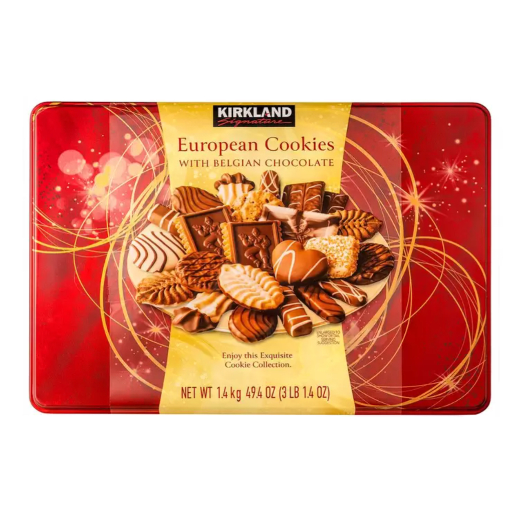 仙人掌哥 好市多 Kirkland Signature 科克蘭 綜合巧克力餅乾 1.4kg/盒 禮盒 巧克力餅乾