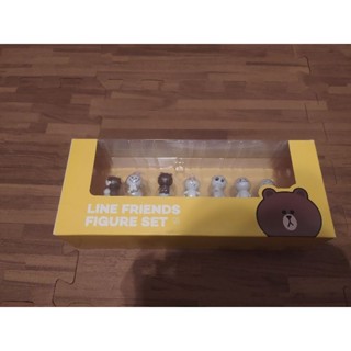 Line friends figure set 1 Line 公仔 Line 好友公仔