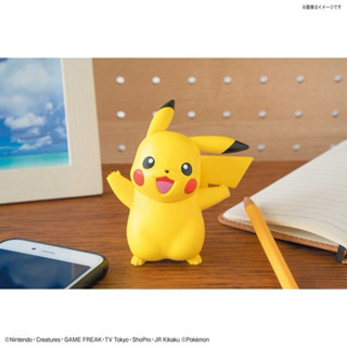 現貨 正版 夢幻屋 萬代 組裝模型 精靈寶可夢 POKEPLA快組版01 皮卡丘 神奇寶貝 玩具60771