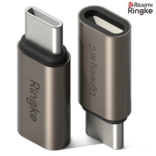 韓國 Ringke 丨Apple Lightning 轉 Type C OTG 轉接頭（2件組）