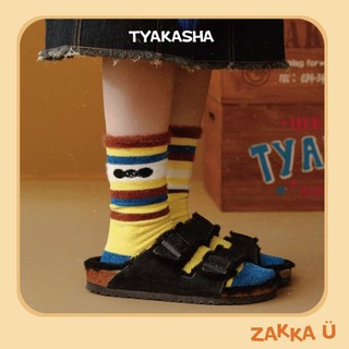 Zakka Ü🧡TYAKASHA塔卡沙中筒襪 襪子 衣著 女生服飾 可愛