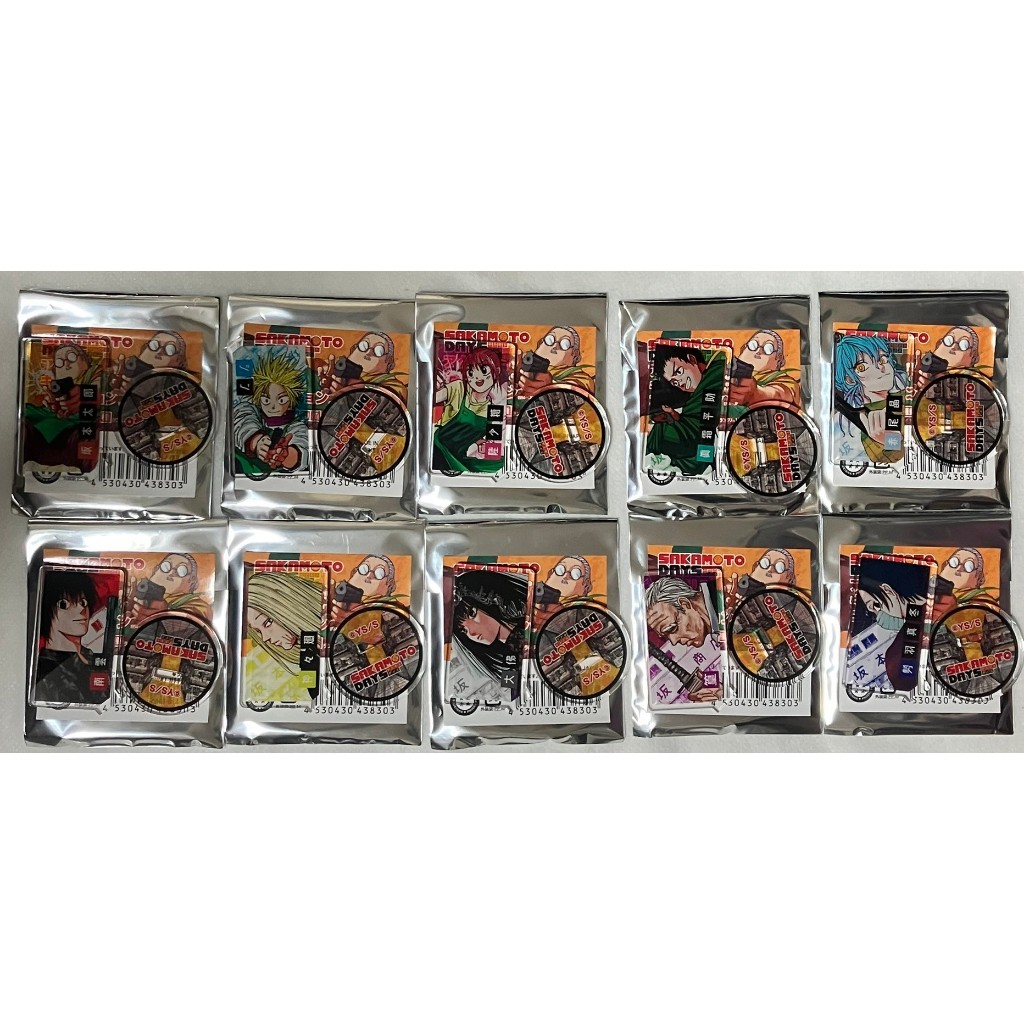 🔥現貨🔥sakamoto days 坂本日常 JUMPSHOP 小立牌 南雲 神神迴 大佛 朝倉新 勢羽 赤尾 陸少糖