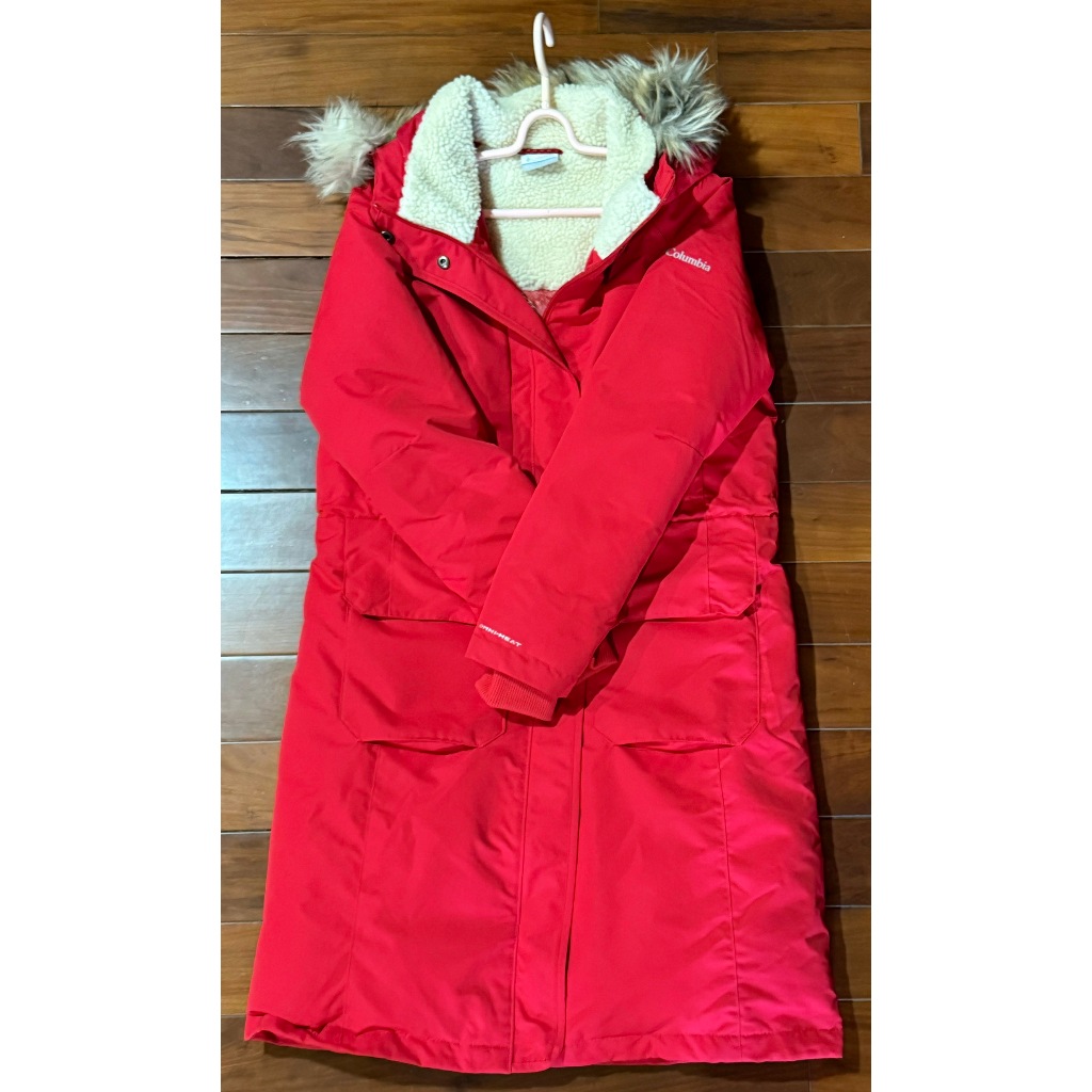 Columbia 哥倫比亞 女款- Omni-HEAT™防水金鋁點保暖外套 二手