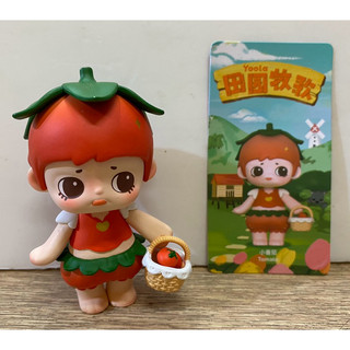 Rolife 若來 Yoola 悠拉 田園牧歌系列 ，小蕃茄，有卡無盒，擺過。2