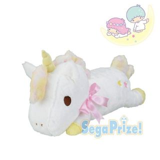 日版 全新 Little Twin Stars雙子星 ins獨角獸 Kiki Lala 超big 趴姿 Sega正版