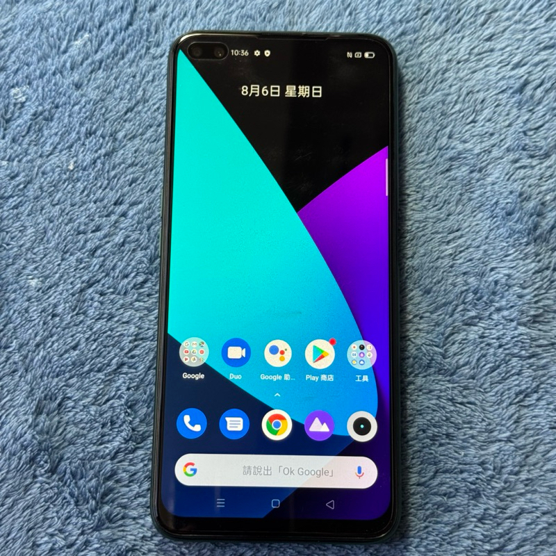 realme X50 5G 128/8GB 仙蹤 功能正常 二手 6.57吋 雙卡雙待 指紋辨識 realmex50