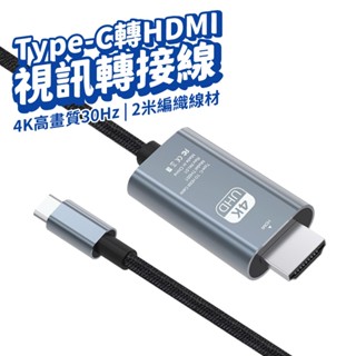 TYPE-C 轉HDMI 連接線 4K 公轉公 轉接線 螢幕連接線 SWITCH可用 購買前先詳閱商品說明喔