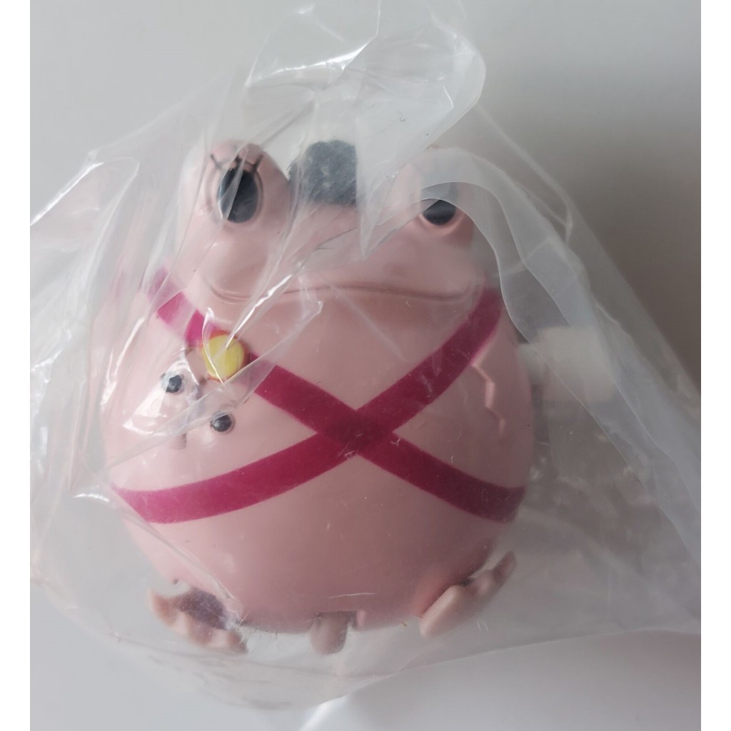 E-6櫃：OKAN FROG 媽媽青蛙 發條 走路 FROG STYLE 扭蛋 BANDAI