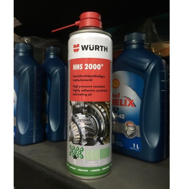 【油品味】福士 WURTH HHS 2000 滲透潤滑劑 液態黃油 噴霧式黃油 0893 106 HHS2000