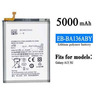 適用三星Galaxy A13 5G全新耐用手機電池EB-BA136ABY工廠批發外貿