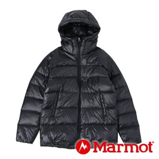 【Marmot】女連帽防風羽絨外套(FP750)『黑』TSAWD014