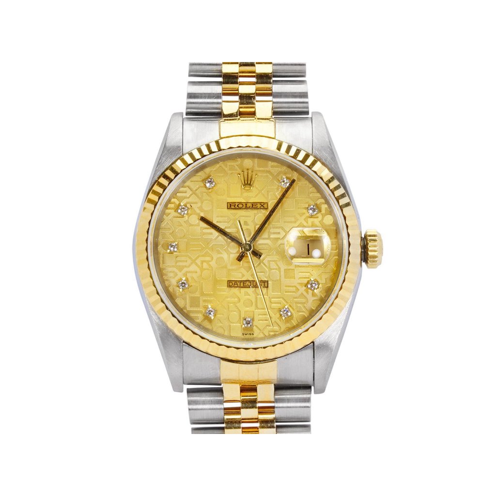 【久大御典品】ROLEX 勞力士錶 16233 男錶 中金 日誌系列 保證原廠真錶 編號:A130620R
