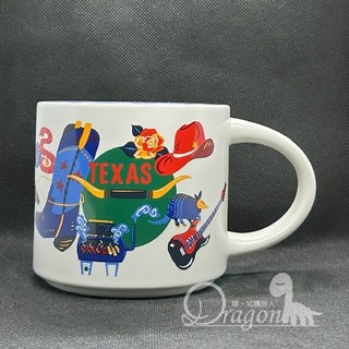 龍。STARBUCKS星巴克☆美國城市杯Discovery Series系列/Texas-德克薩斯州（德州）
