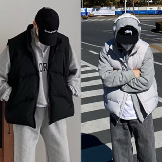 【TY. Select Shop】 背心 完美蓬度 羽絨背心 秋冬必備 雙開拉鍊 羽絨 情侶 寬鬆 穿搭背心 保暖 背心
