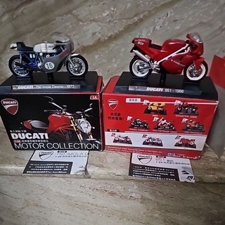 DUCATI 1:24經典重型機車模型組合 Red Bull 經典模型組合