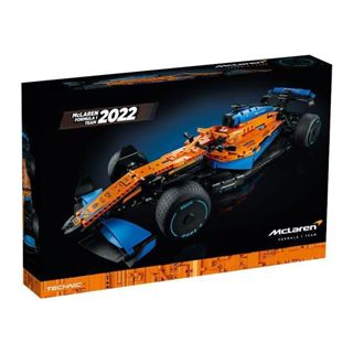 McLaren麥拉倫F1 相容樂高1：8麥凱倫 F1邁凱倫賽車模型方程式賽車 男孩高難度益智拚裝積木玩具禮物【潮樂創積木