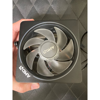 二手 AMD AM5 平臺 R7-7700附 Wraith Prism 幽靈 風扇 光環 RGB 原廠 散熱器