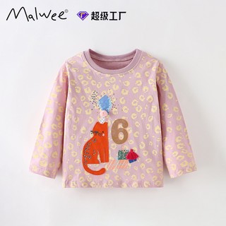 【丹丹嘟嘟】現貨💗Malwee-女童長袖T恤9626