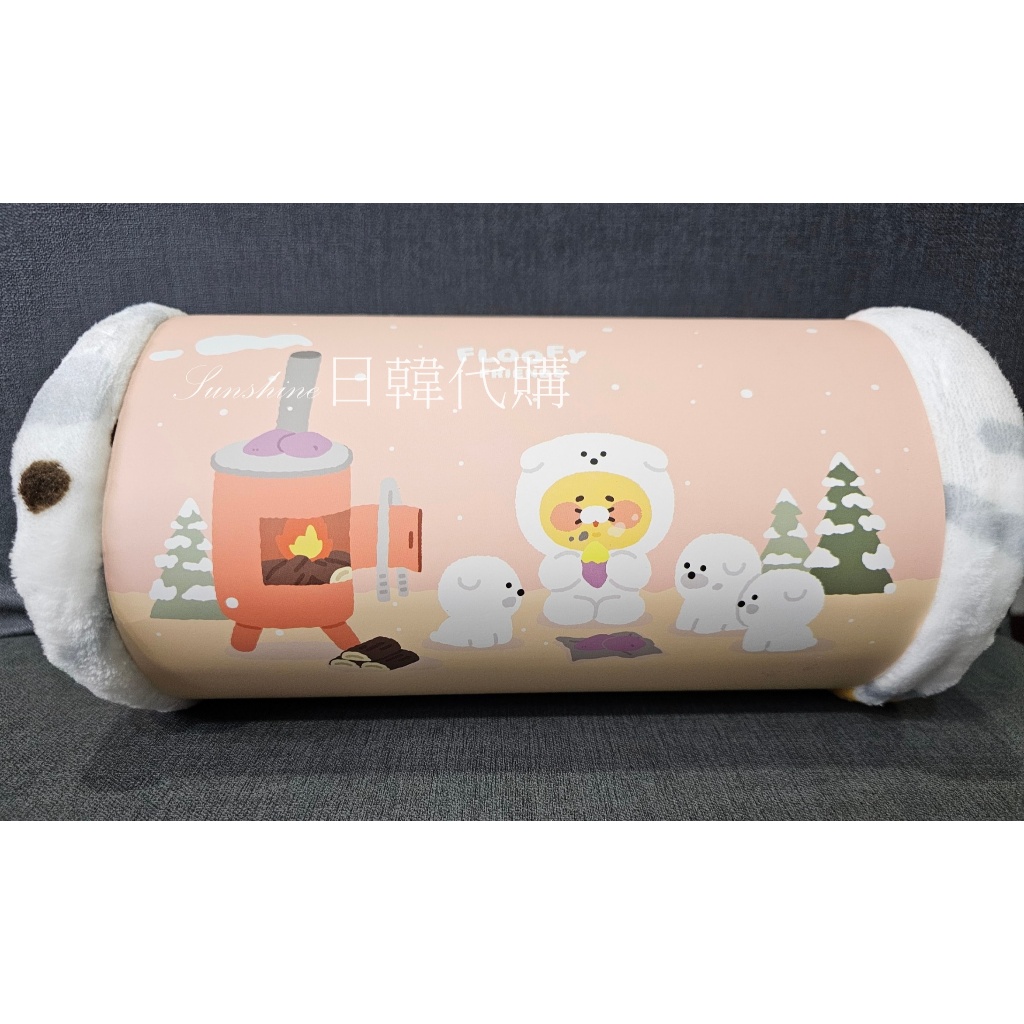 台灣現貨 韓國正版 KAKAO FRIENDS 春植毯子 毛毯 棉毯 萊恩貓 萊恩 小毯子 冷氣毯 小棉被 北極熊 棉被