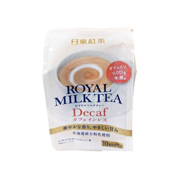 日東紅茶 皇家奶茶(低咖啡因) 8本入【Donki日本唐吉訶德】