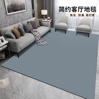【臺灣熱賣】素色簡約 pvc地墊 客廳地墊 客廳地毯 陽臺地墊 廚房地墊 玄關地墊 臥室地毯 防水防滑 可裁剪定製 地墊
